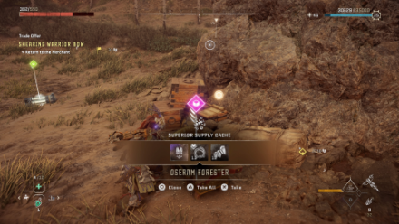 Oseram Forester Cache Location.png