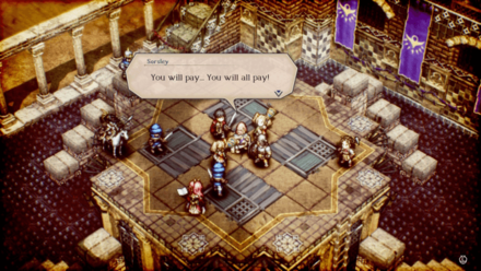 Triangle Strategy - Beating Sorsley