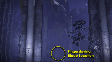 Fingerslaying Blade Location