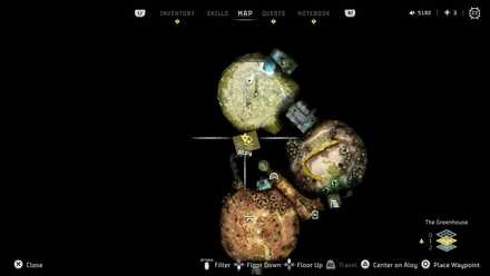 Feeding the World Datapoint Horizon Forbidden West Map