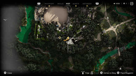 De La Hoya Exhibit Datapoint Horizon Forbidden West Map