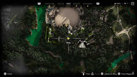 Outdoor Exhibits Datapoint Horizon Forbidden West Map