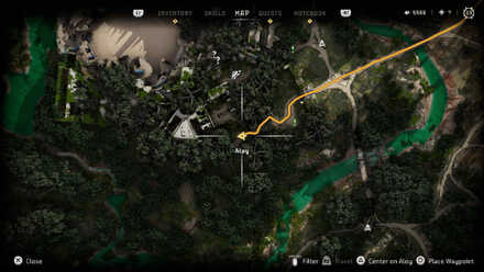 Nevada Ambush (R) Datapoint Horizon Forbidden West Map