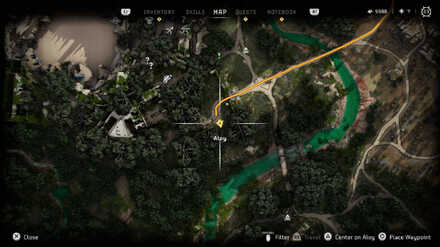 Military Life (R) Datapoint Horizon Forbidden West Map