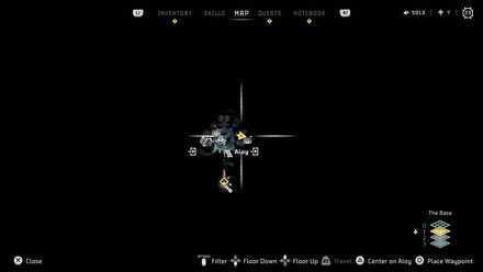 II: Caterpillars and Chrysalises Datapoint Horizon Forbidden West Map