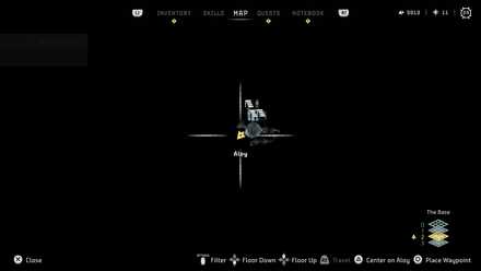 III: The Vault Datapoint Horizon Forbidden West Map