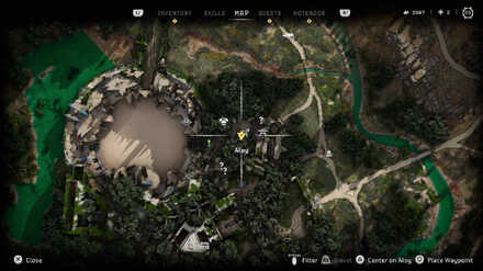 Buenavita Appearance Datapoint Horizon Forbidden West Map