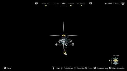 Common Language? Datapoint Horizon Forbidden West Map