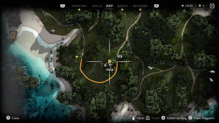 DIY AI Datapoint Horizon Forbidden West Map