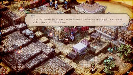 Triangle Strategy House Ende