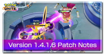 Pokemon UNITE - Version 1.4.1.6 Top Image