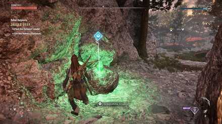 Horizon Forbidden West - Greenshine Location