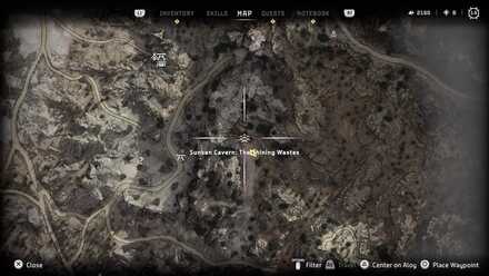 Horizon Forbidden West - Greenshine Location