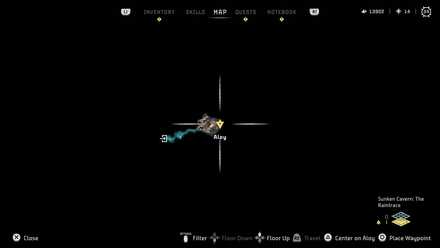 Path Not Taken Datapoint Horizon Forbidden West Map