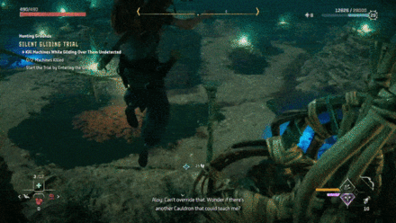 Horizon Forbidden West - Silent Gliding Trial.gif