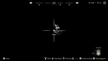 To Aloy Datapoint Horizon Forbidden West Map