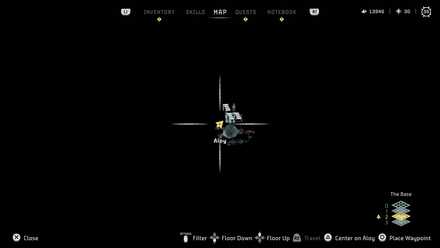 On the Regional Control Center Datapoint Horizon Forbidden West Map