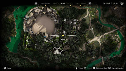 Feedback Datapoint Horizon Forbidden West Map