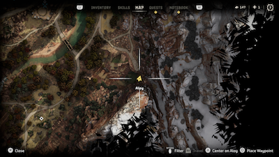 Horizon Forbidden West - Greenshine Location