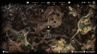 Horizon Forbidden West - Greenshine Location