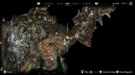 Horizon Forbidden West - Greenshine Location