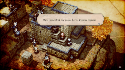 Triangle Strategy - Defeating Jerrom