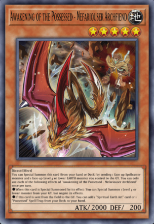 Awakening of the Possessed - Nefariouser Archfiend