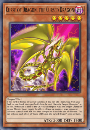Curse of Dragon, the Cursed Dragon