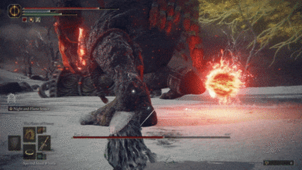 Fire Orb - Fire Giant - Elden Ring