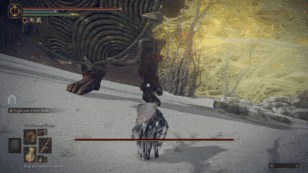 Double Plate Combo - Fire Giant - Elden Ring