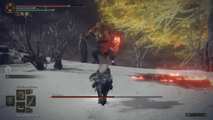 Fire Blast - Fire Giant - Elden Ring
