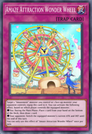 Amaze Attraction Wonder Wheel