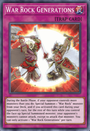 War Rock Generations