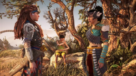 Aloy, Milu, and Talanah