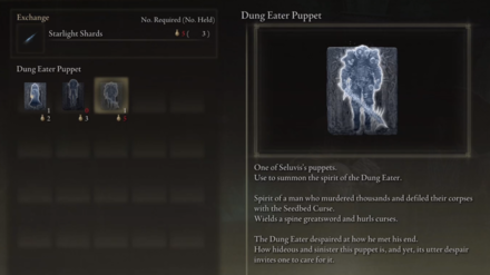 Seluvis Puppet Selling