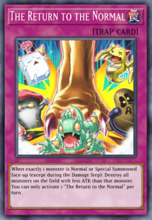 The Return to the Normal