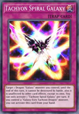 Tachyon Spiral Galaxy