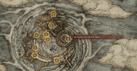 Elden Ring - How to Obtain Black Blade Map