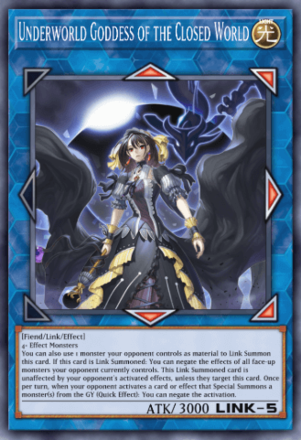 Underworld Goddess of the Closed World