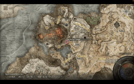 Hermit Village Location