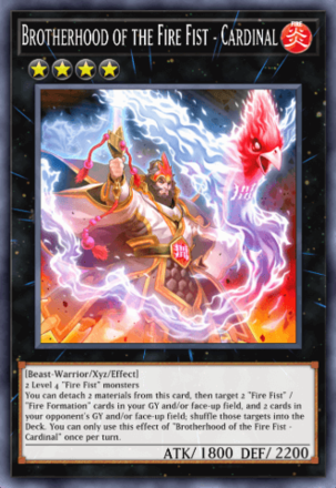 Brotherhood of the Fire Fist - Cardinal