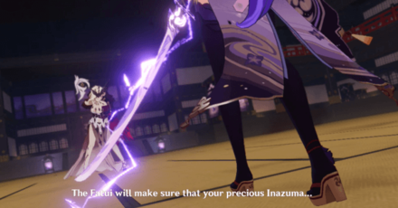 Genshin - La Signora - Getting Killed by Raiden