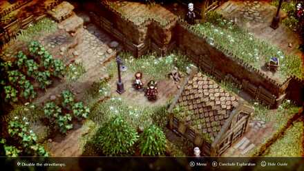 Child and Streetlamp TS Triangle Strategy