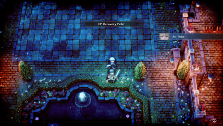 Triangle Strategy - Use Healing Items