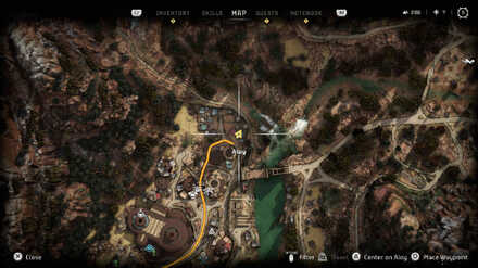 Hammers For Hire Datapoint Horizon Forbidden West Map