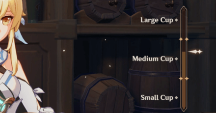 Genshin - Of Drink A-Dreaming World Quest - Aim for a Medium Cup