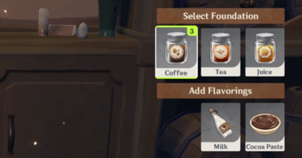 Genshin - Of Drink A-Dreaming World Quest - Three Shots of Coffee