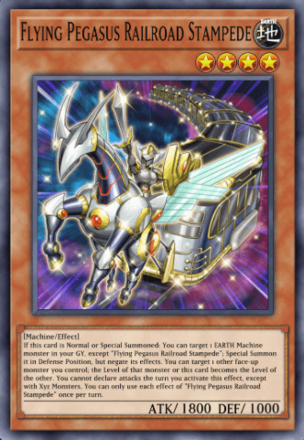 Flying Pegasus Railroad Stampede