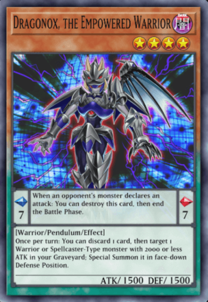 Dragonox, the Empowered Warrior
