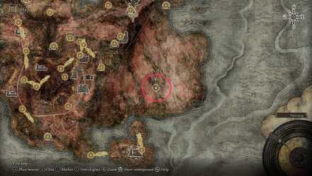 Elden Ring - Wailing Dunes Location